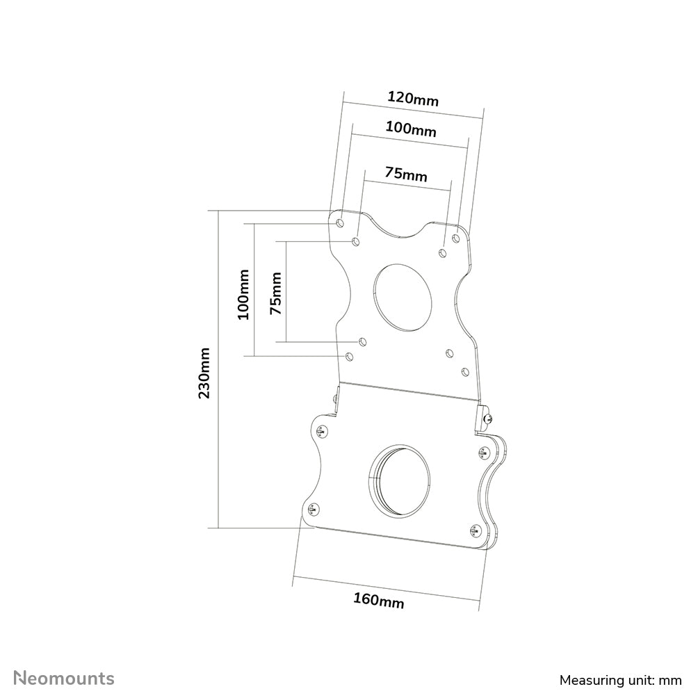 Neomounts FPMA-VESAMAC2127 Adaptateur VESA pour iMac 21.5" à 27"