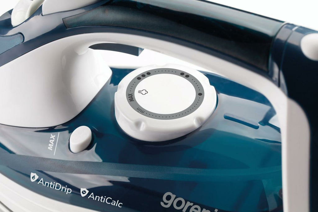Gorenje SIH2800TQC Fer à vapeur Semelle en céramique 2800 W Bleu