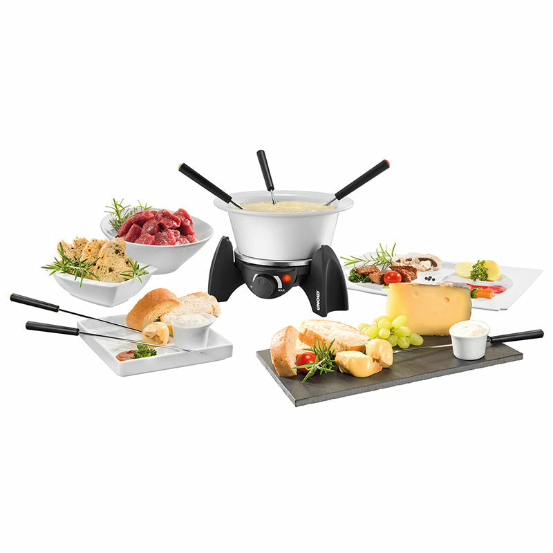 Unold 48615 Appareil à Fondue, Raclette et Wok pour 6 Personnes