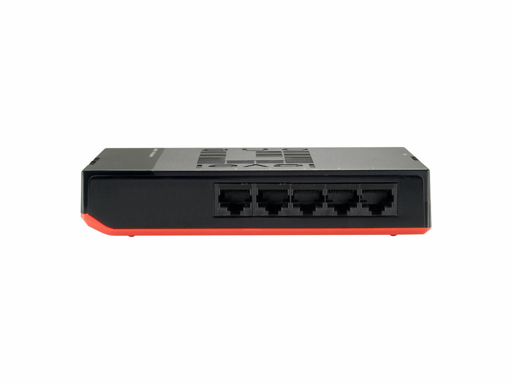 LevelOne GSW-0507 commutateur réseau Non-géré Gigabit Ethernet (10/100/1000) Noir, Rouge