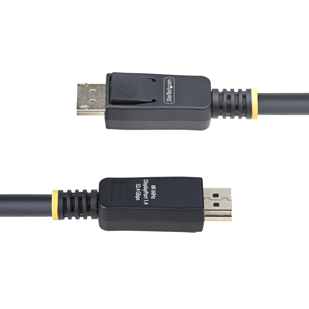 StarTech.com Câble d'Extension DisplayPort 1.4 de 3m, Câble d'Économie de Port DP 1.4, 8K 60Hz, Cordon Adaptateur d'Extension DP Mâle vers Femelle, Câble d'Extension DisplayPort, Gaine TPE, M/F - vue 6