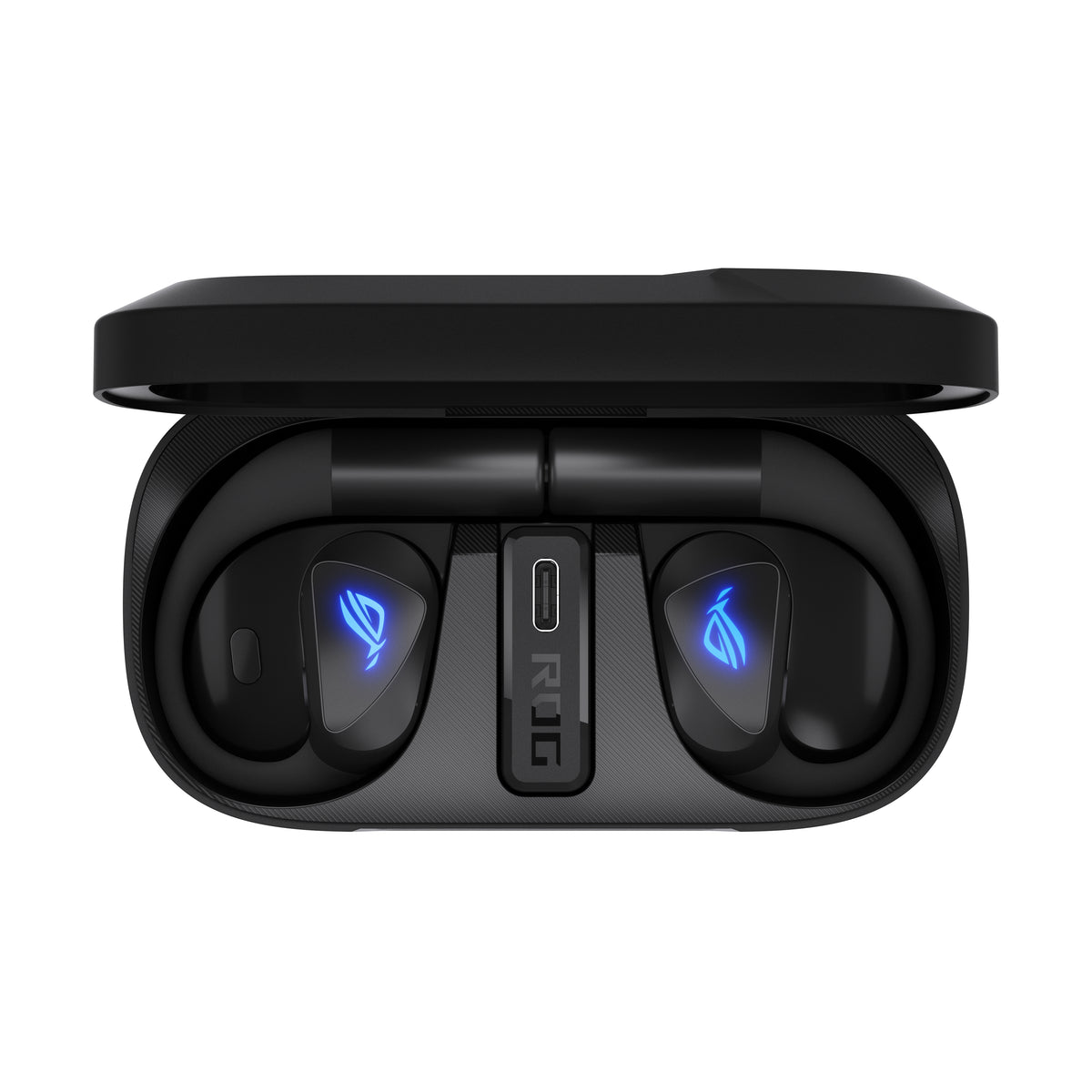 ASUS ROG Cetra Open Wireless, Écouteurs Gaming TWS avec Crochets Auriculaires, Bluetooth, Noir