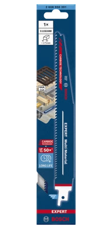 Bosch Bosch S 1156 XHM Lames de scie sabre Acier fin au carbone 1 pièce(s)
