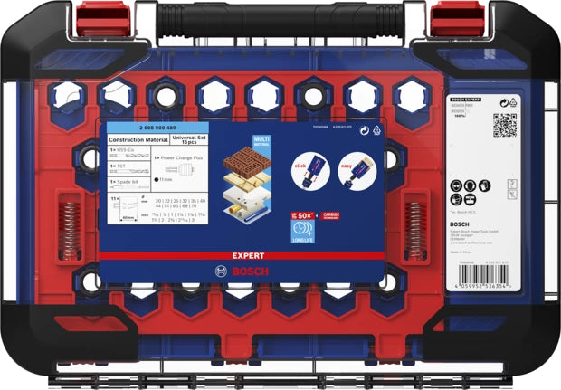 Bosch Bosch EXPERT CONSTRUCTION MATERIAL scie de forage Perceuse 6 pièce(s)