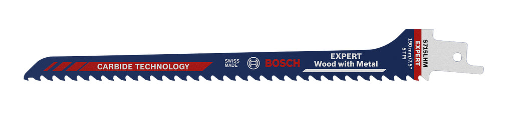 Bosch Bosch 2 608 900 384 Lame de scie sauteuse, à chantourner et sabre Lames de scie sabre Acier fin au carbone 1 pièce(s)