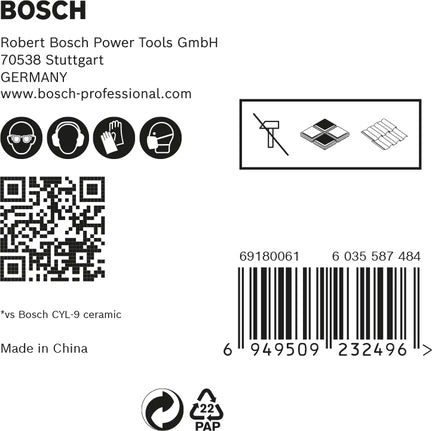 Bosch Bosch Expert 2 608 900 597 foret Ensemble de forets 5 pièce(s)