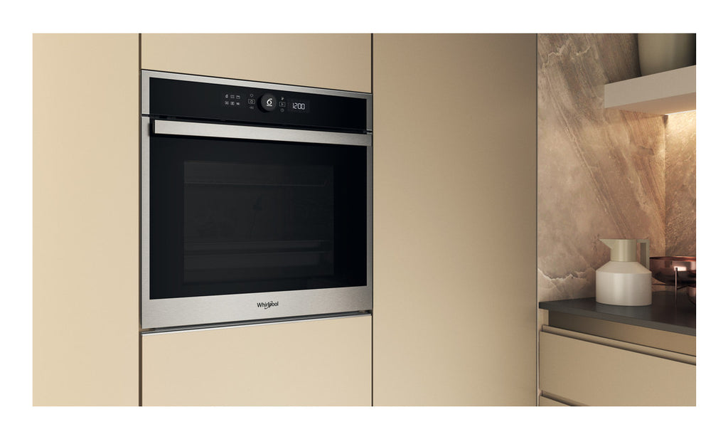 Whirlpool WOI4S8PPM1SX four 73 L Noir, Argent