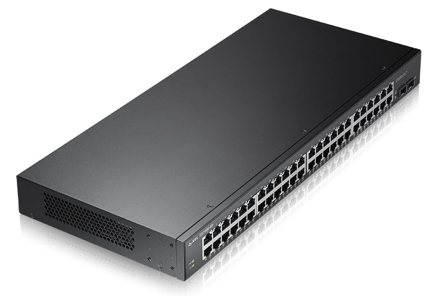 Zyxel GS1900-48-EU0102F Commutateur Réseau L2 Gigabit Ethernet 48 Ports, Noir
