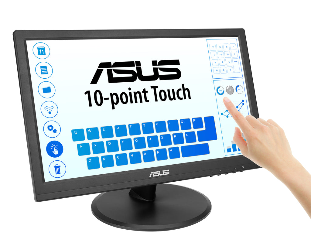 ASUS Touch VT169HE Écran Tactile 15.6" Full HD LED 1920 x 1080 pixels Noir