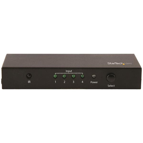 StarTech.com VS421HD20 Commutateur Vidéo HDMI 4 ports 4K 60Hz