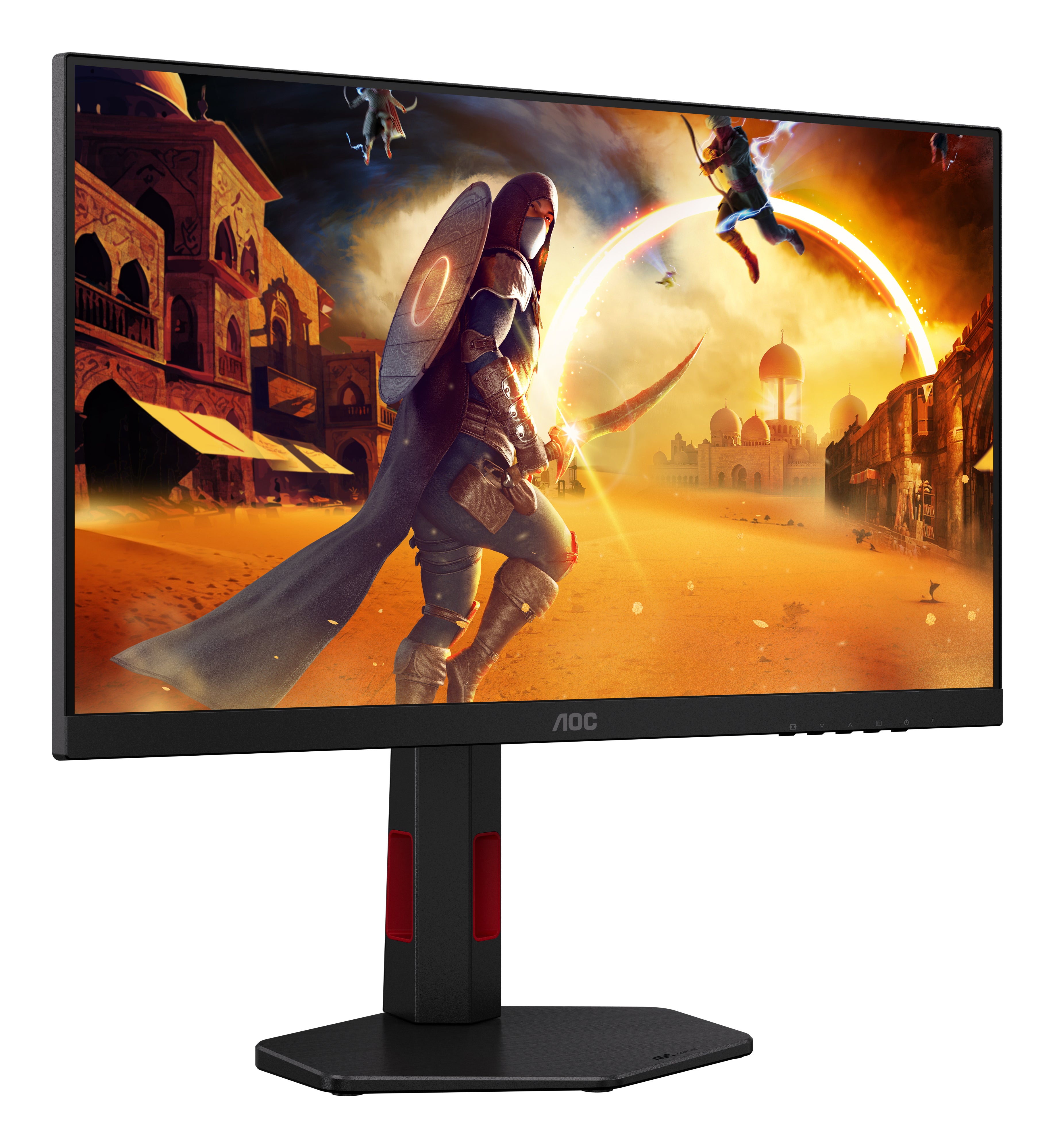 AOC G4 24G4ZR écran plat de PC 60,5 cm (23.8") 1920 x 1080 pixels Full HD LED Noir, Rouge