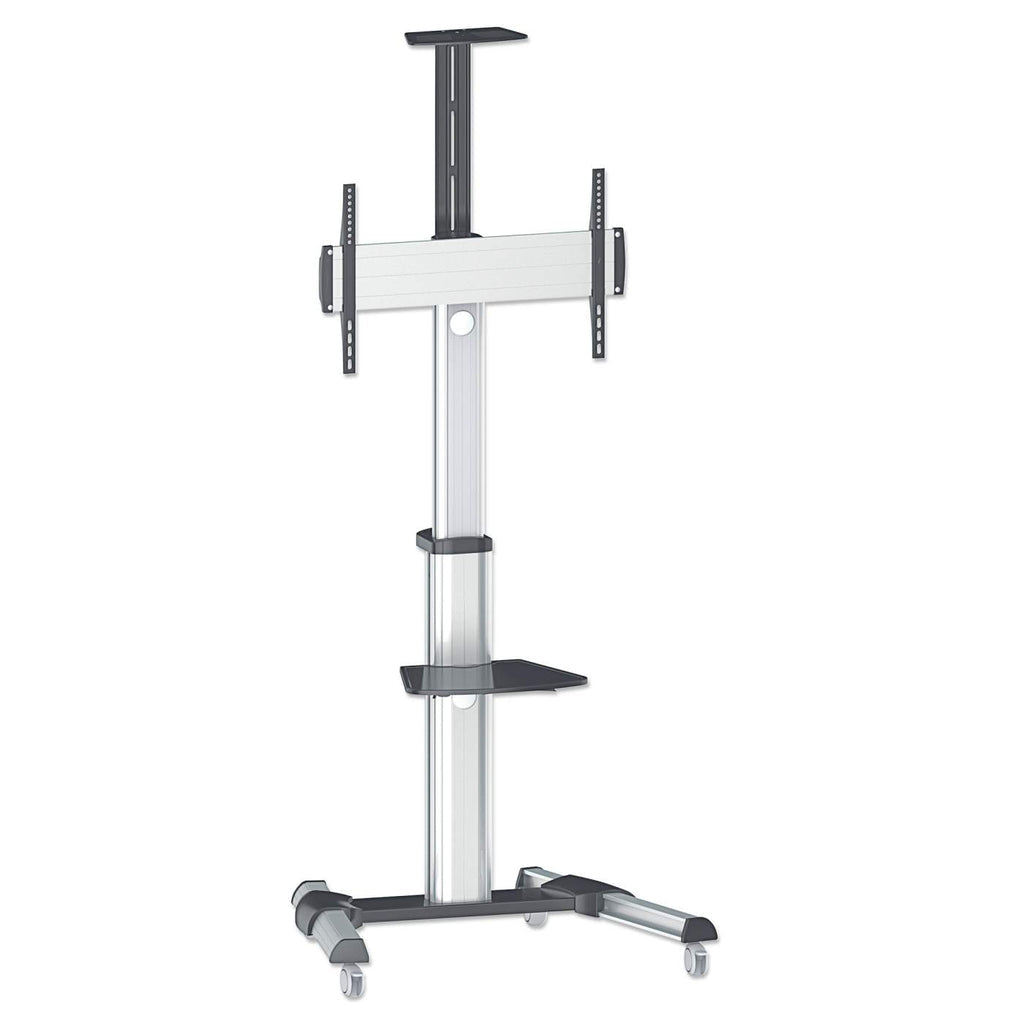 Manhattan 461245 Support pour Téléviseur 70 pouces (177,8 cm), Noir et Argent