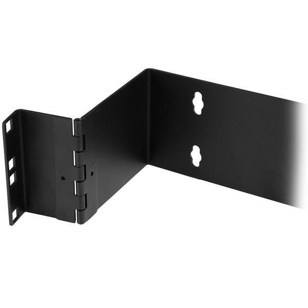 StarTech.com Support de Fixation Murale à Charnière 48 cm 2U pour Tableaux de Connexion