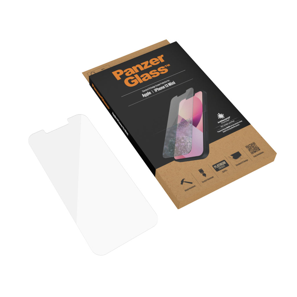 PanzerGlass ® Screen Protector iPhone 13 Mini | Standard Fit Protection d'écran transparent Apple 1 pièce(s)