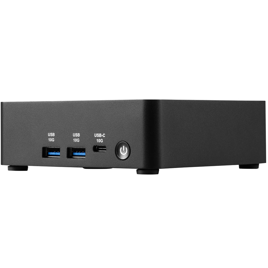 MSI Cubi NUC AI 1UMG-005EU Intel Core Ultra 7 155H 16 Go DDR5-SDRAM 1 To SSD Windows 11 Pro Mini PC Noir