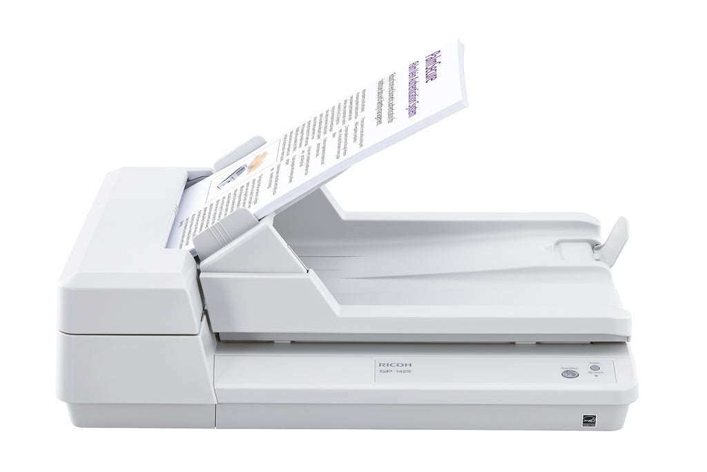 Ricoh SP-1425 Scanner à plat et chargeur automatique 600 x 600 DPI A4 Blanc