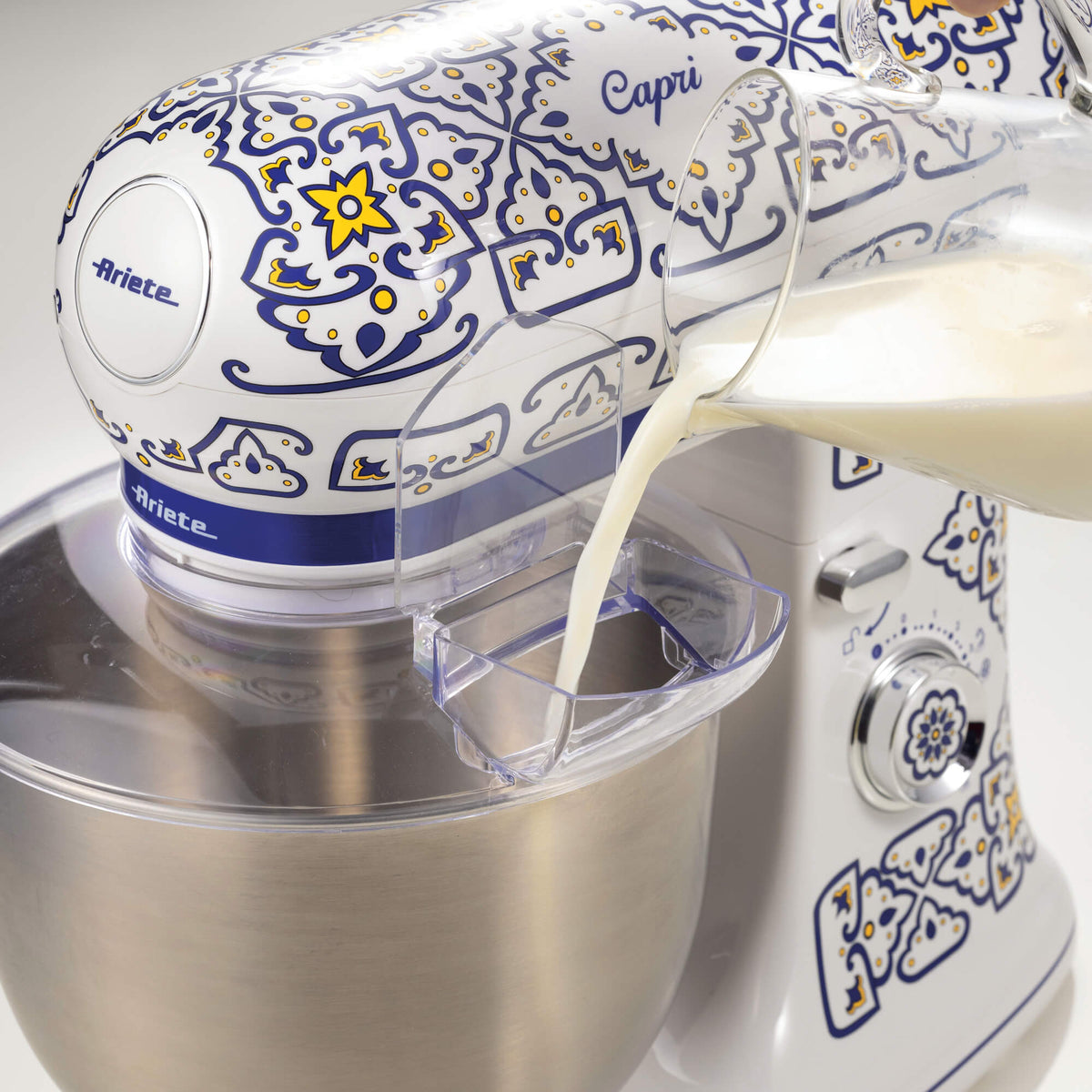 Ariete 1588/0C Robot mixer 1200 W Blanc, Bleu clair - vue 3