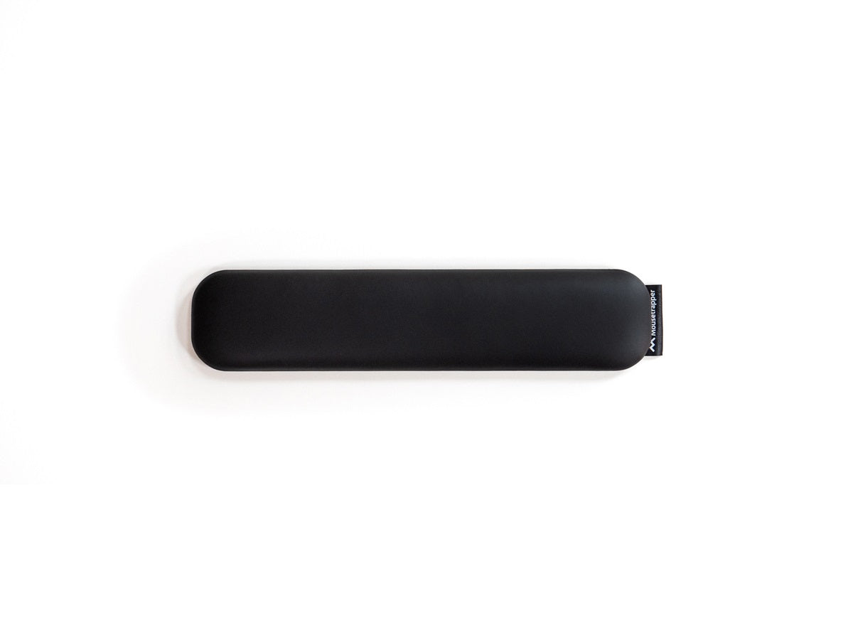Repose-poignet Mousetrapper Small en Simili-cuir Noir