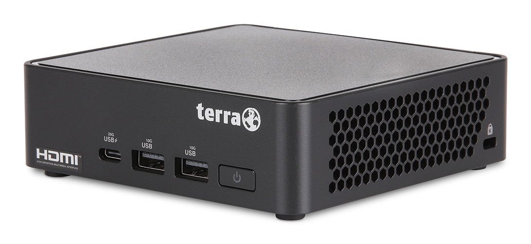 TERRA 1000074 PC/poste de travail Intel Core Ultra 5 125H 16 Go DDR5-SDRAM 500 Go SSD Windows 11 Pro Micro PC Noir