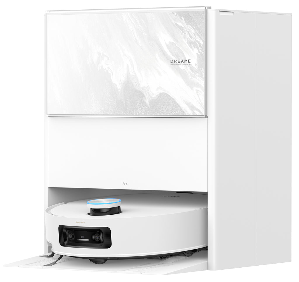 Dreame Aqua10 Ultra Track Complete, Aspirateur Robot Laveur, Blanc