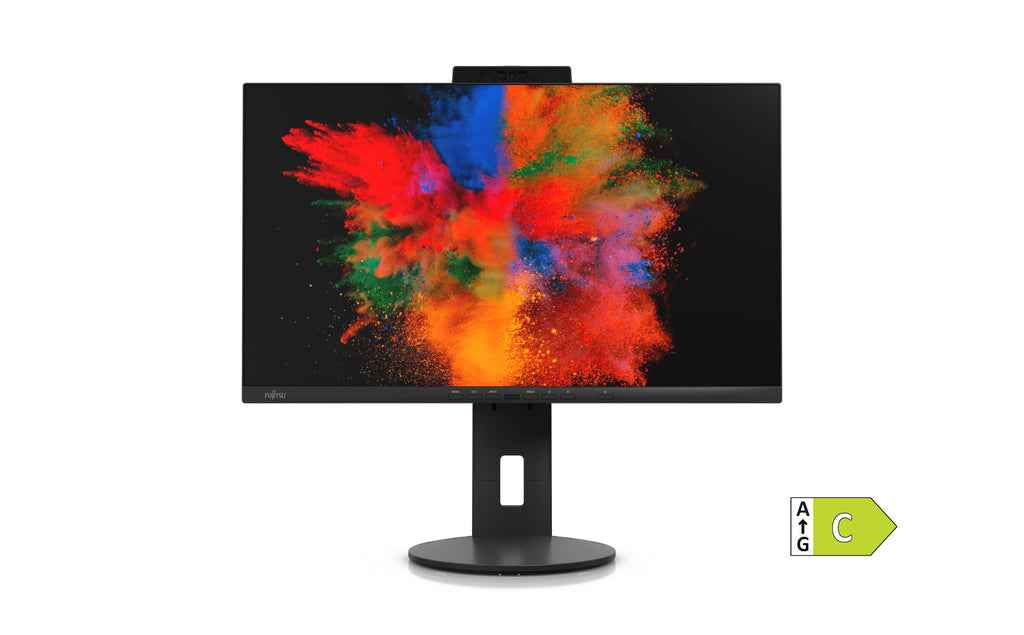 Fujitsu Displays P2410 TS écran plat de PC 60,5 cm (23.8") 1920 x 1080 pixels Full HD LED Noir