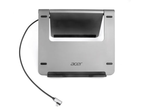 Acer HP.DSCAB.012 Support de livres Supports de Laptop Argent 39,6 cm (15.6")