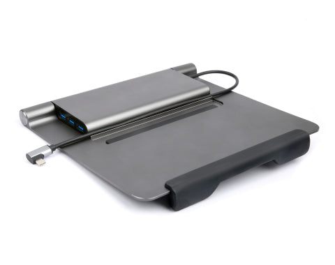 Acer HP.DSCAB.012 Support de livres Supports de Laptop Argent 39,6 cm (15.6")