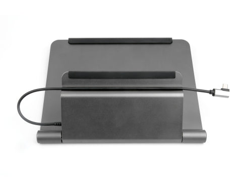 Acer HP.DSCAB.012 Support de livres Supports de Laptop Argent 39,6 cm (15.6")