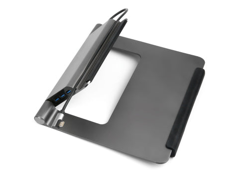 Acer HP.DSCAB.012 Support de livres Supports de Laptop Argent 39,6 cm (15.6")