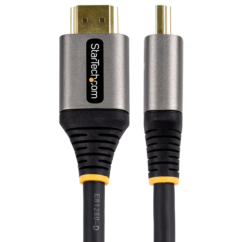 StarTech.com Câble HDMI 2.1 8K de 3 m - Câble HDMI ultra haut débit certifié 48Gbps - 8K 60Hz/4K 120Hz HDR10+ eARC - Câble HDMI Ultra HD 8K - Écran/TV/Affichage - Gaine flexible TPE