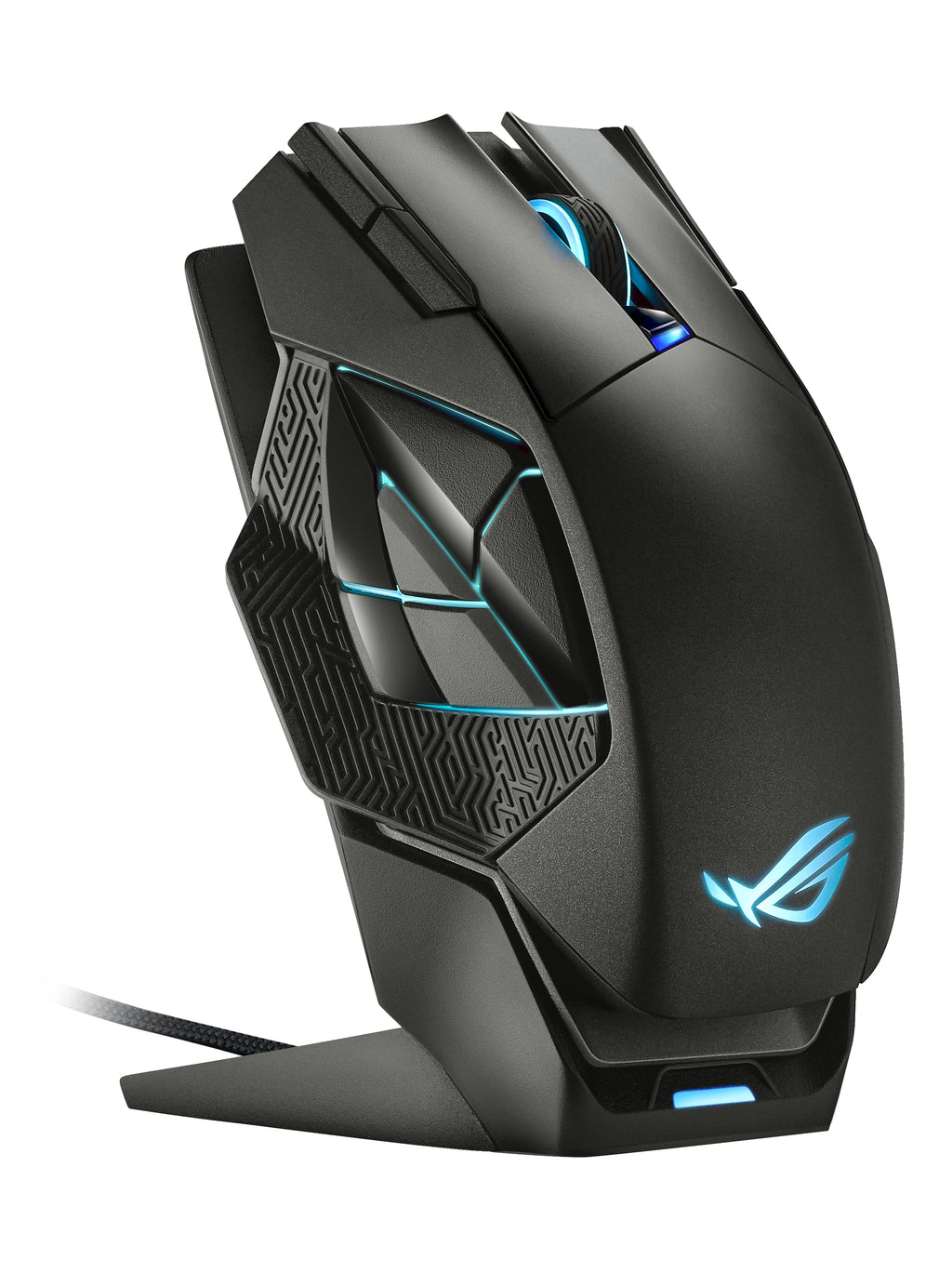 ASUS ROG Spatha X souris Gaming Droitier RF Wireless + USB Type-C Optique 19000 DPI