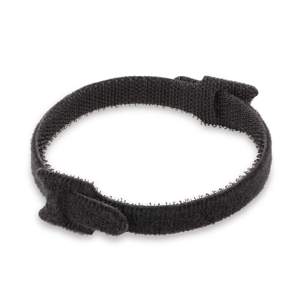 StarTech.com Attaches de Câbles Auto-Agrippantes 15cm, Lot de 50, Noir, Réutilisables et Adhésives