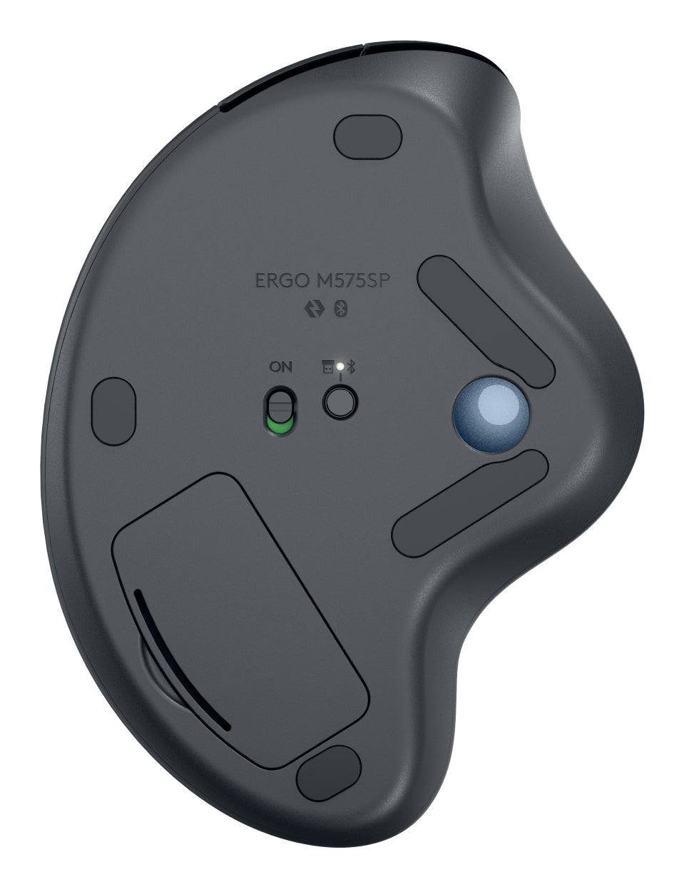 Logitech Ergo Series ERGO M575S Souris Trackball, Grise