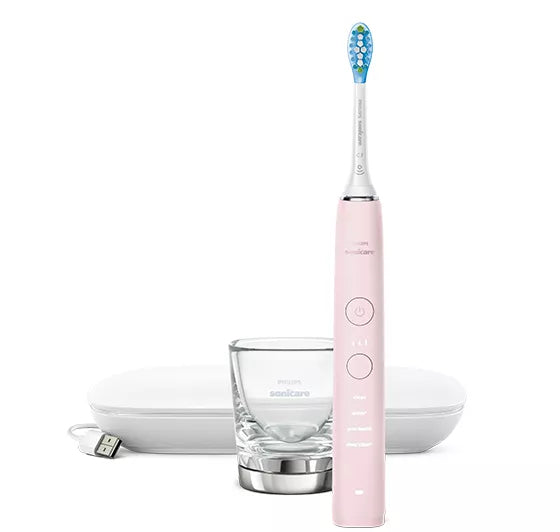 Philips Sonicare DiamondClean 9000 series DiamondClean 9000 HX9911/29 Brosse à dents électrique avec application - Rose