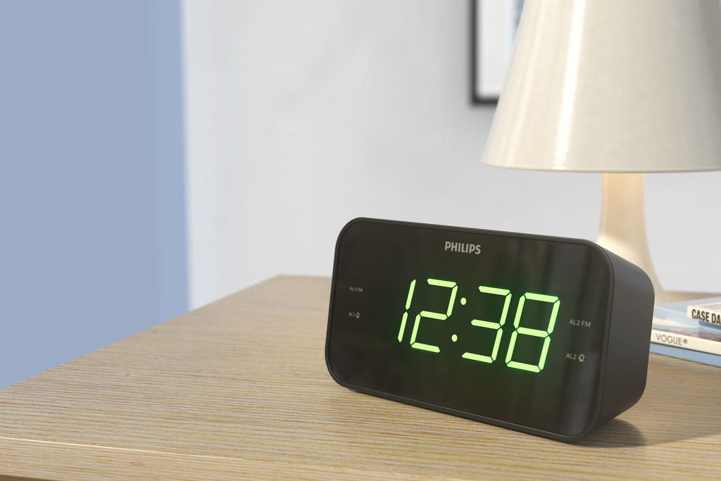 Philips TAR3306/12 réveille-matin Réveil numérique Noir