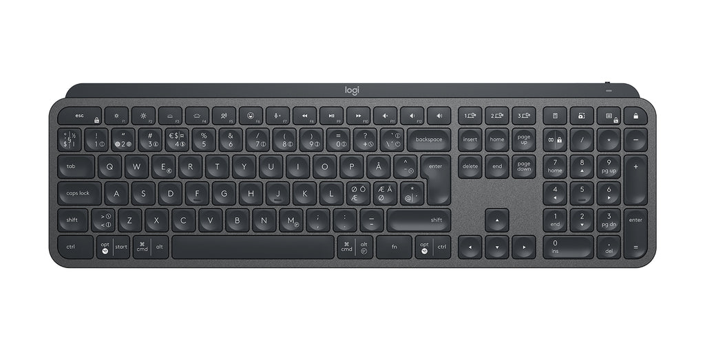 Logitech 920-010249 teclado Oficina Bluetooth Nórdico Grafito