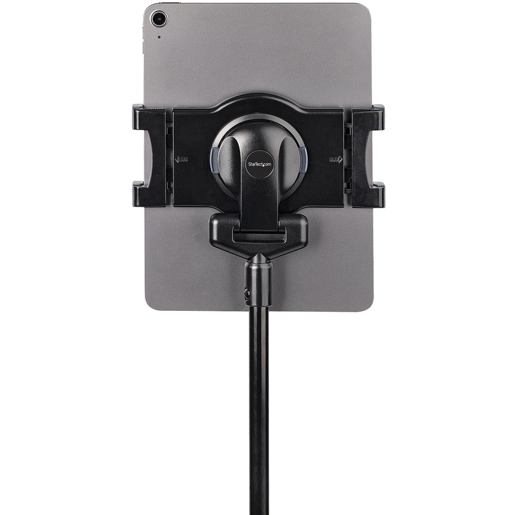 StarTech.com Support Tablette Mobile avec Roulettes Vérouillables - Hauteur Réglable - Support Tablette Universel sur Pied de 7 à 11 pouces, Porte Tablette avec Support Détachable