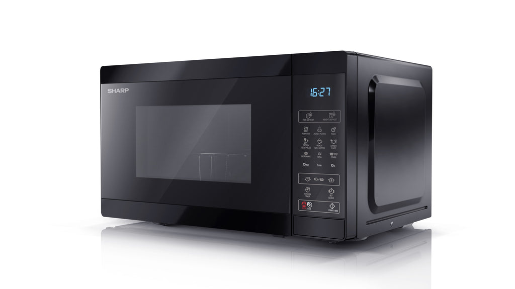 Sharp YC-MG02E-B micro-onde Noir Micro-ondes grill Comptoir 20 L 800 W
