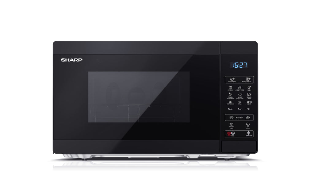 Sharp YC-MG02E-B micro-onde Noir Micro-ondes grill Comptoir 20 L 800 W