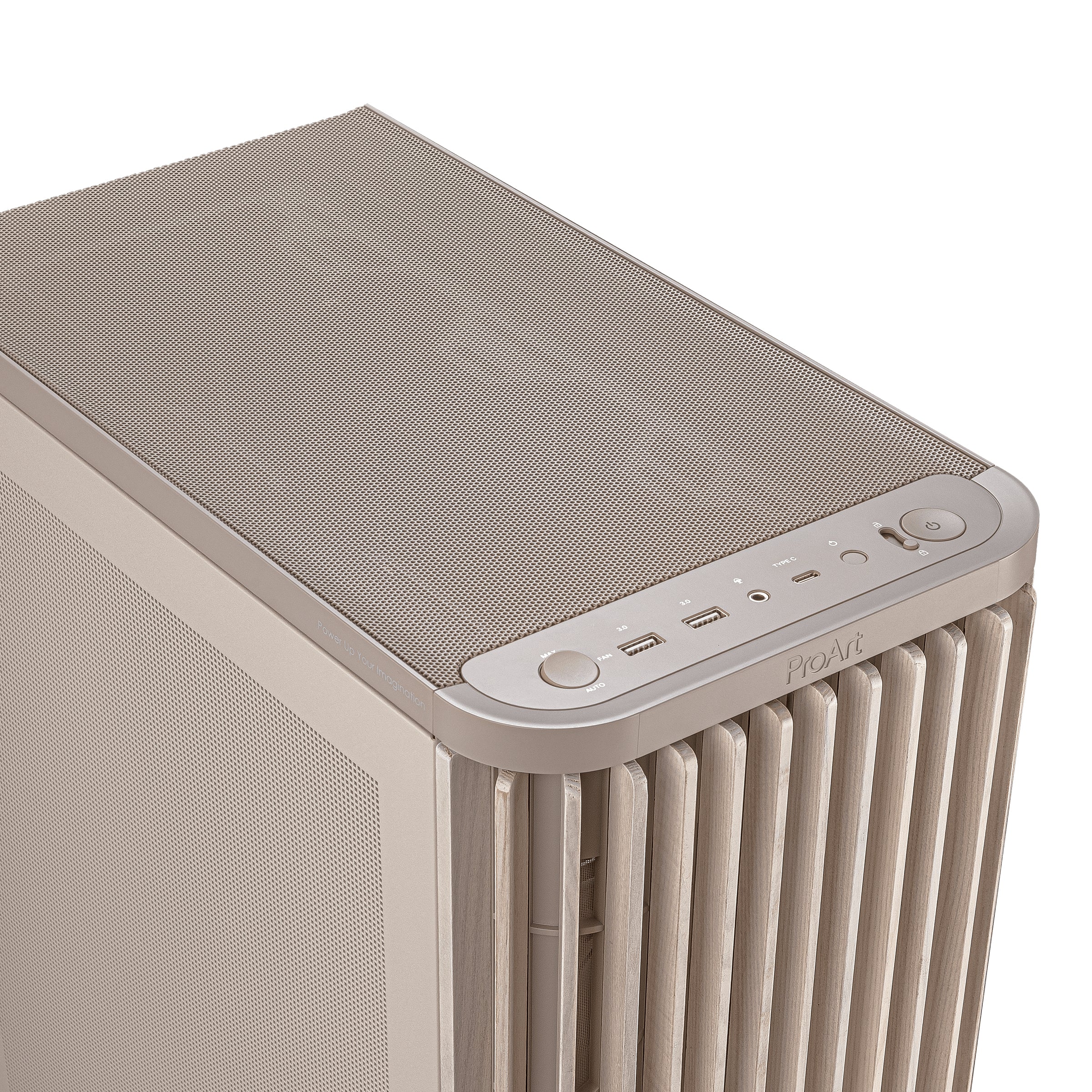 ASUS Proart PA401 Wood Mesh PWM Beige Tower