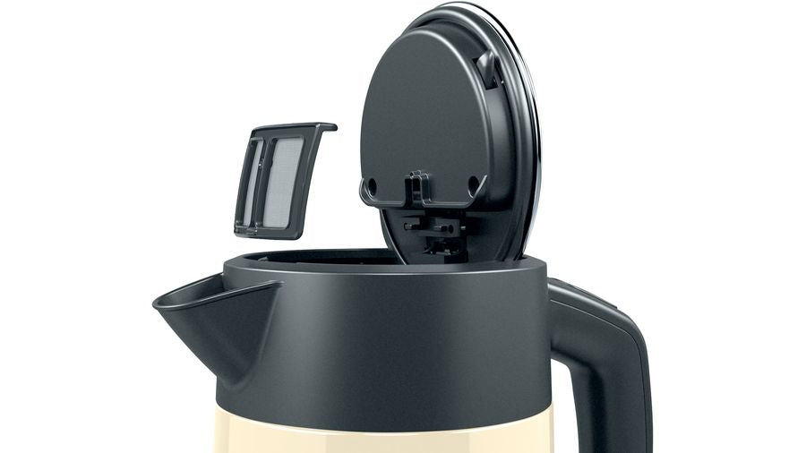 Bosch Bosch TWK4P437 bouilloire 1,7 L 2400 W Beige, Noir