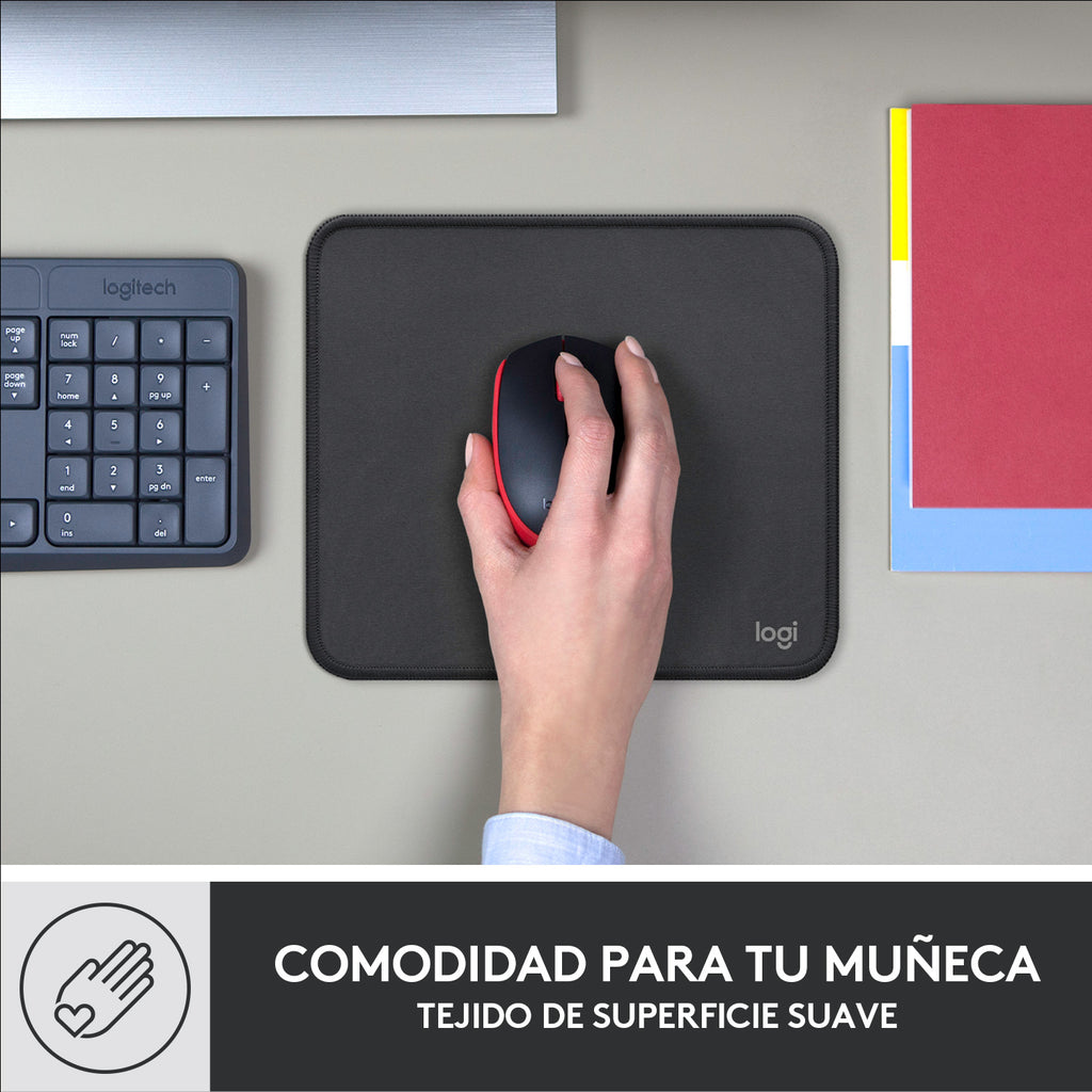 Logitech 956-000049 alfombrilla para ratón Grafito