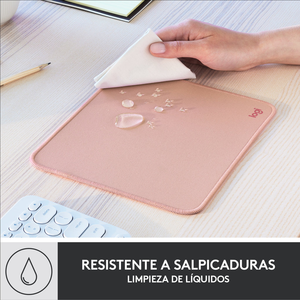Logitech 956-000050 alfombrilla para ratón Rosa