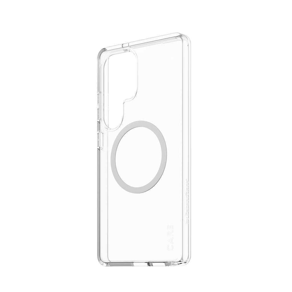 PanzerGlass CARE™ by ® Urban Combat Case Transparent w. White Qi Compatible Samsung Galaxy S25 Ultra coque de protection pour téléphones portables Housse