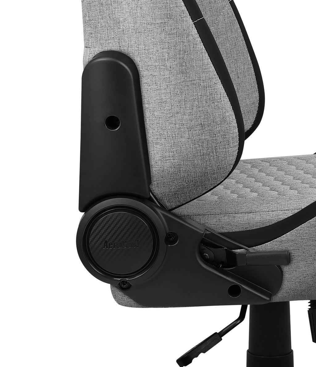 Aerocool CROWN AeroWeave Siège de jeu universel Siège rembourré Gris