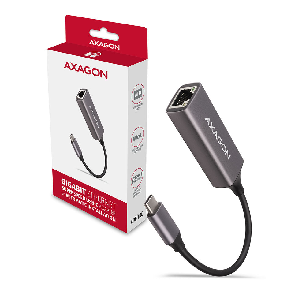 Axagon ADE-TRC carte réseau Ethernet 1000 Mbit/s