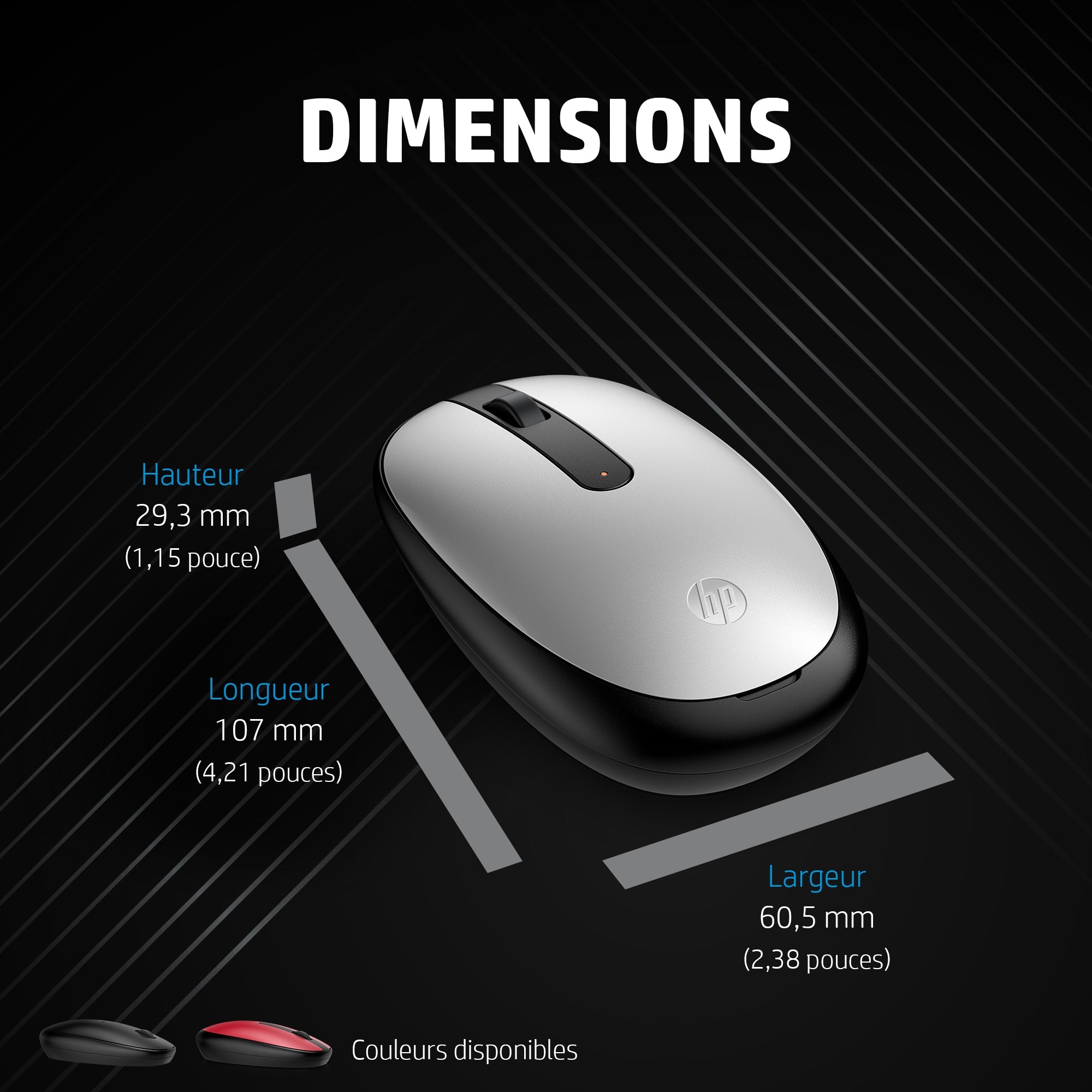 HP Souris Bluetooth Lunar 240