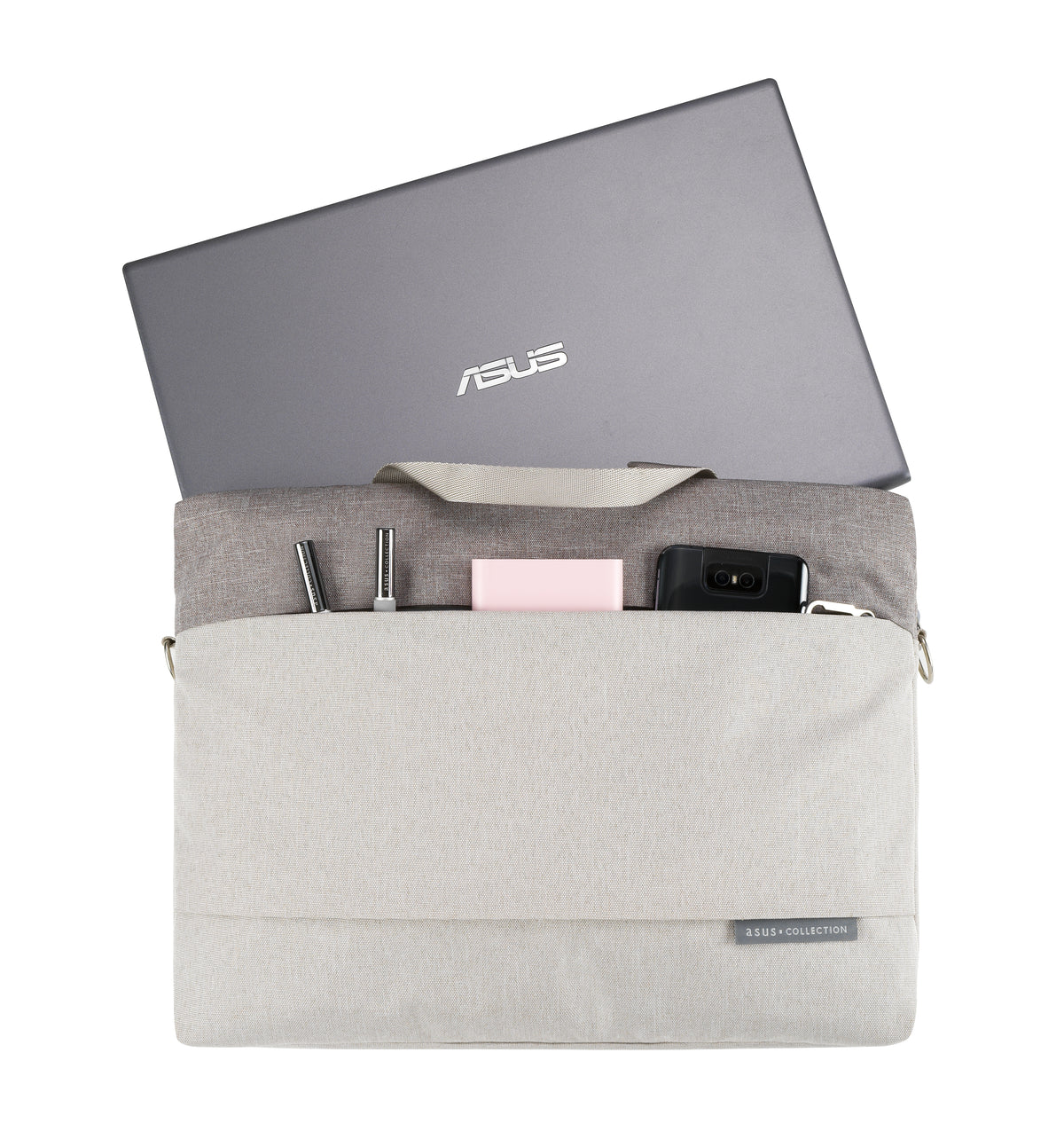 ASUS EOS 2 Sac de Transport 39,6 cm (15.6") Housse Gris