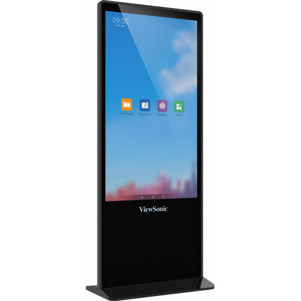 ViewSonic EP5542T Écran d'affichage dynamique Totem 55" 4K Ultra HD Tactile Android 8.0 Noir