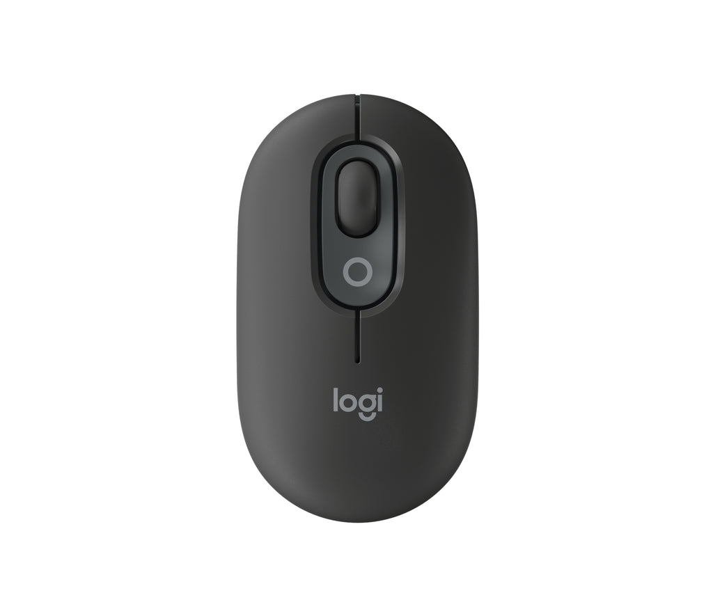 Logitech POP Mus med emoji knap Sort